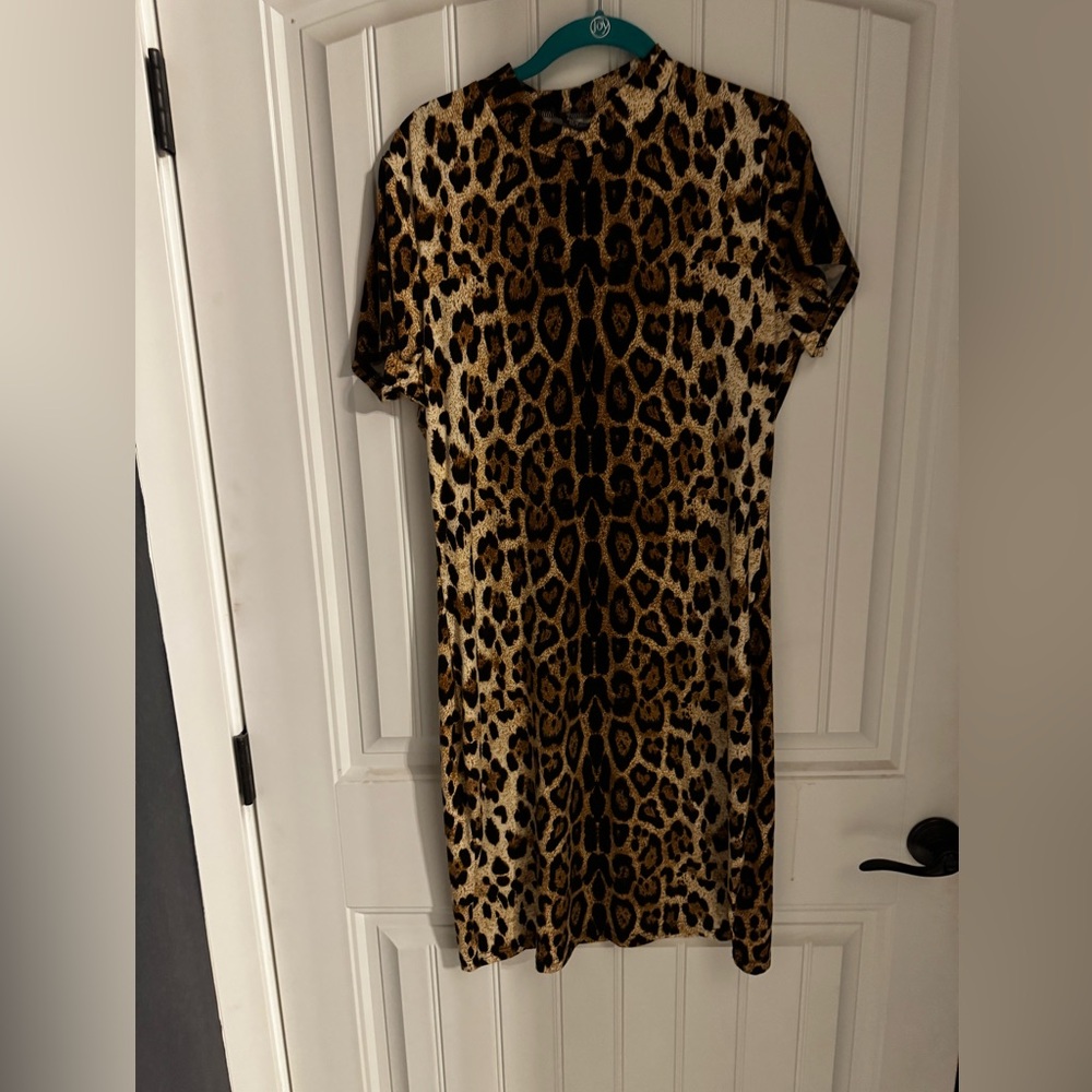 Shein leopard dress